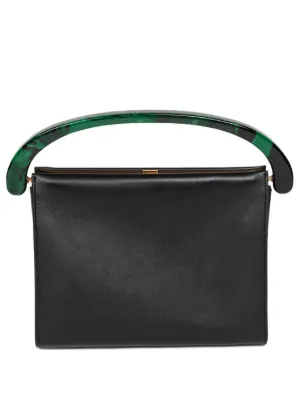 DRIES VAN NOTEN レザー バッグ | ブラック | FARFETCH JP