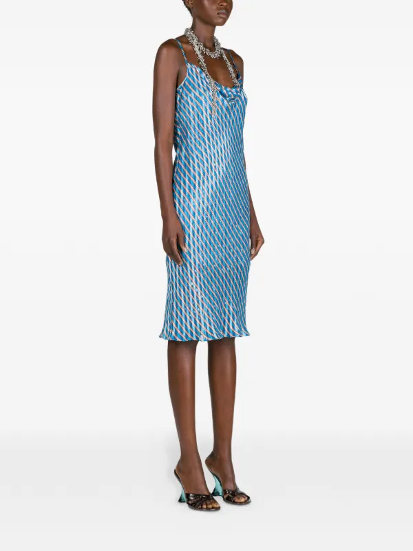 dries van noten blue dress Dries Van Noten Dalba Dress-Blue Blue main image 1