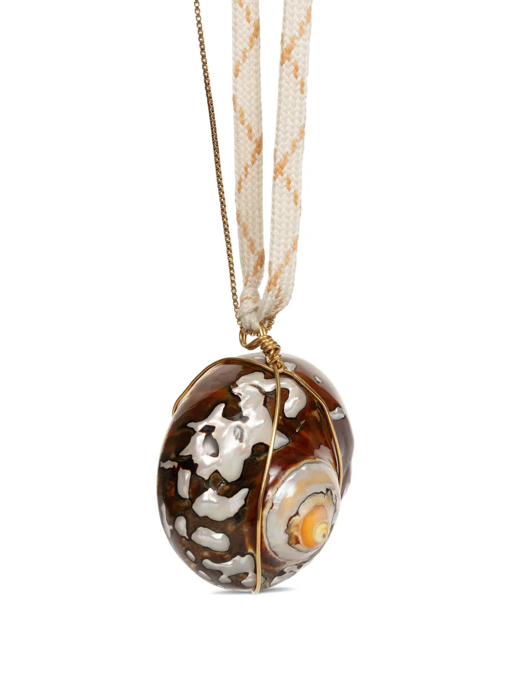shell-charm necklace