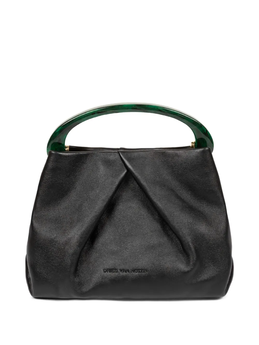 DRIES VAN NOTEN Borsa tote piccola in pelle - Nero