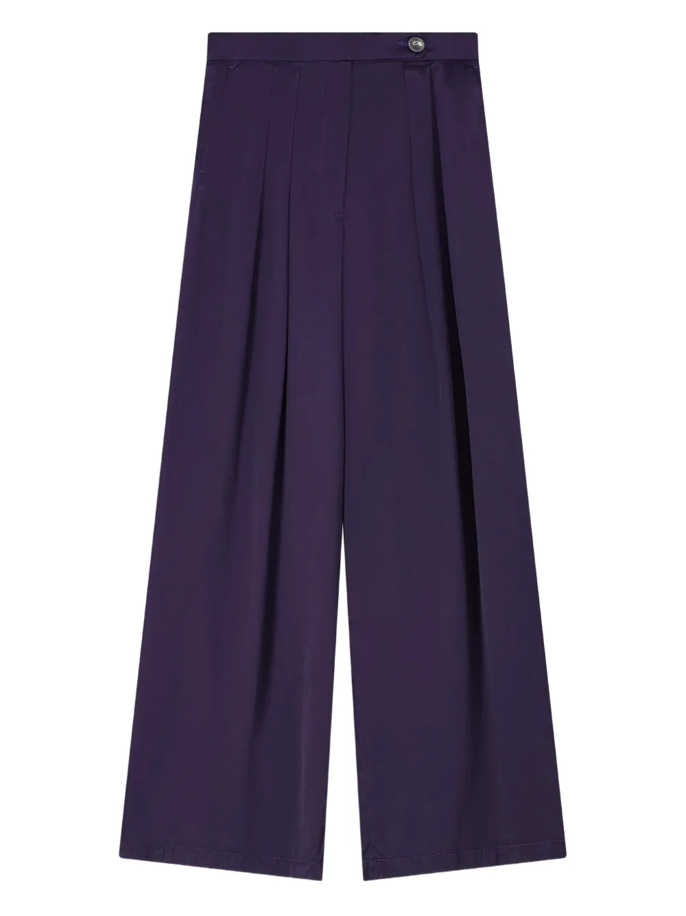 DRIES VAN NOTEN Pantaloni a gamba ampia - Viola