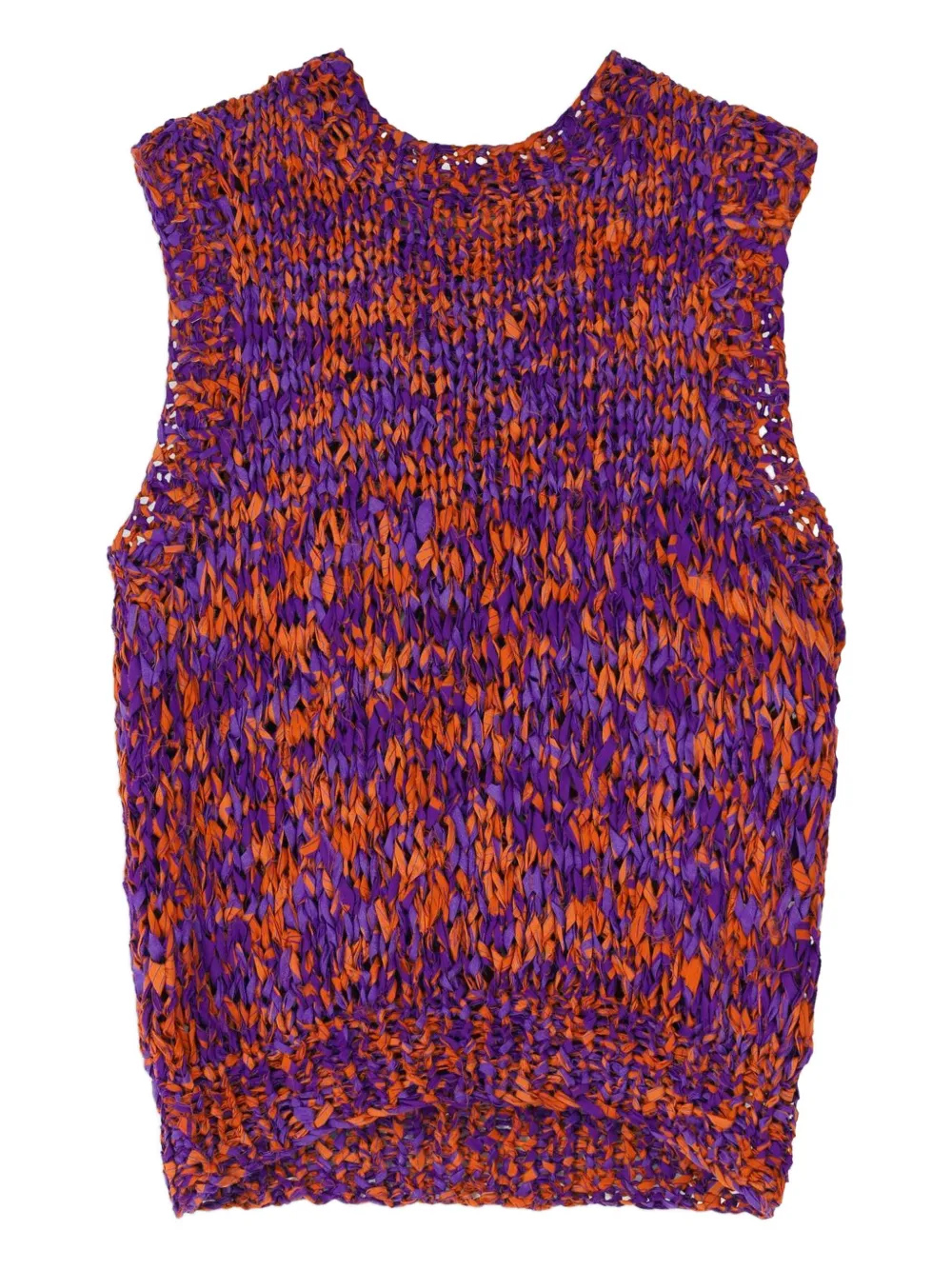 DRIES VAN NOTEN Maglione smanicato - Viola