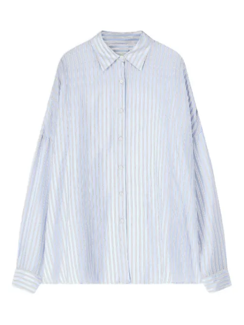 DRIES VAN NOTEN striped cocoon shirt