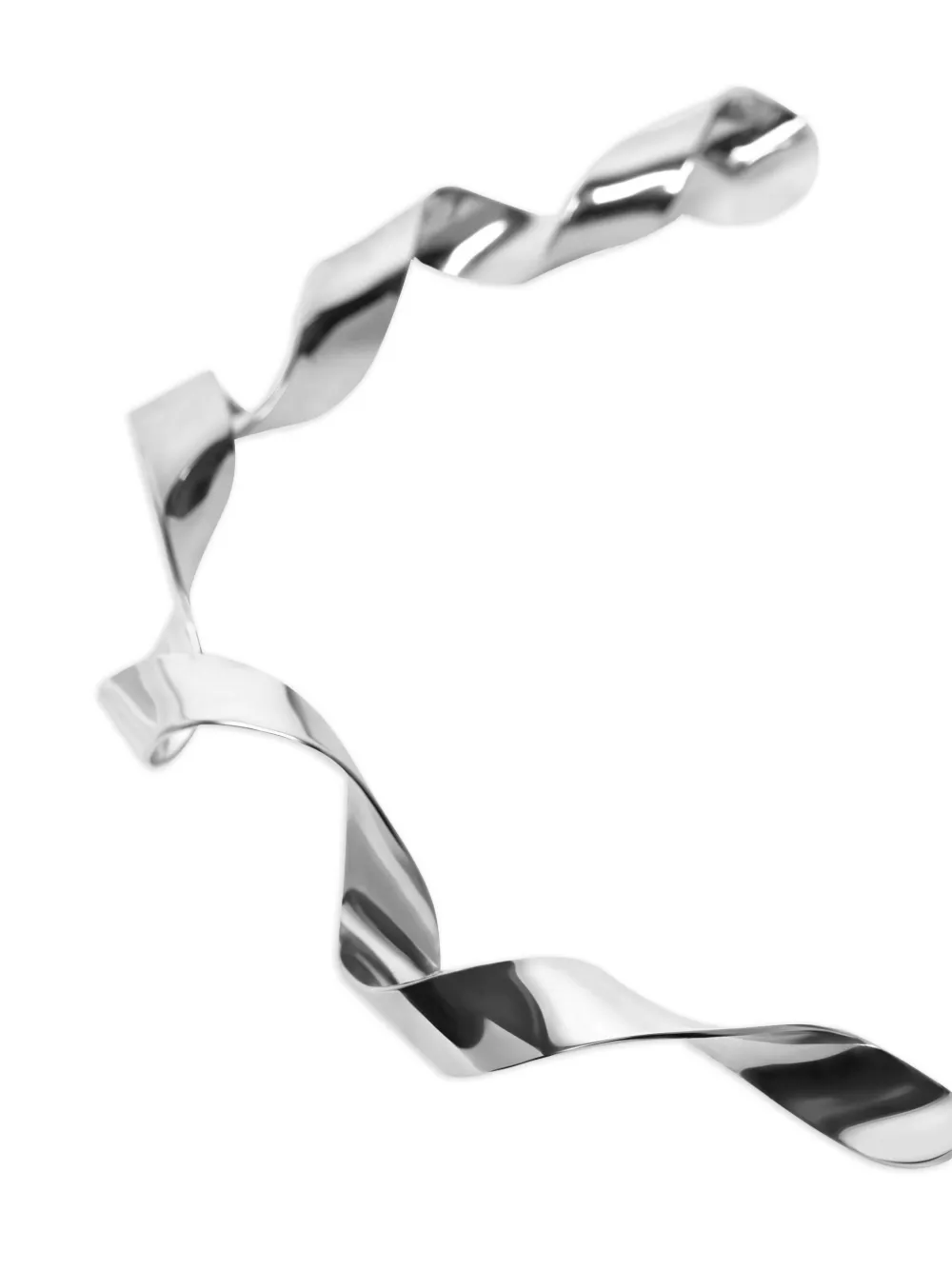 DRIES VAN NOTEN Twist Necklace | Silver | FARFETCH