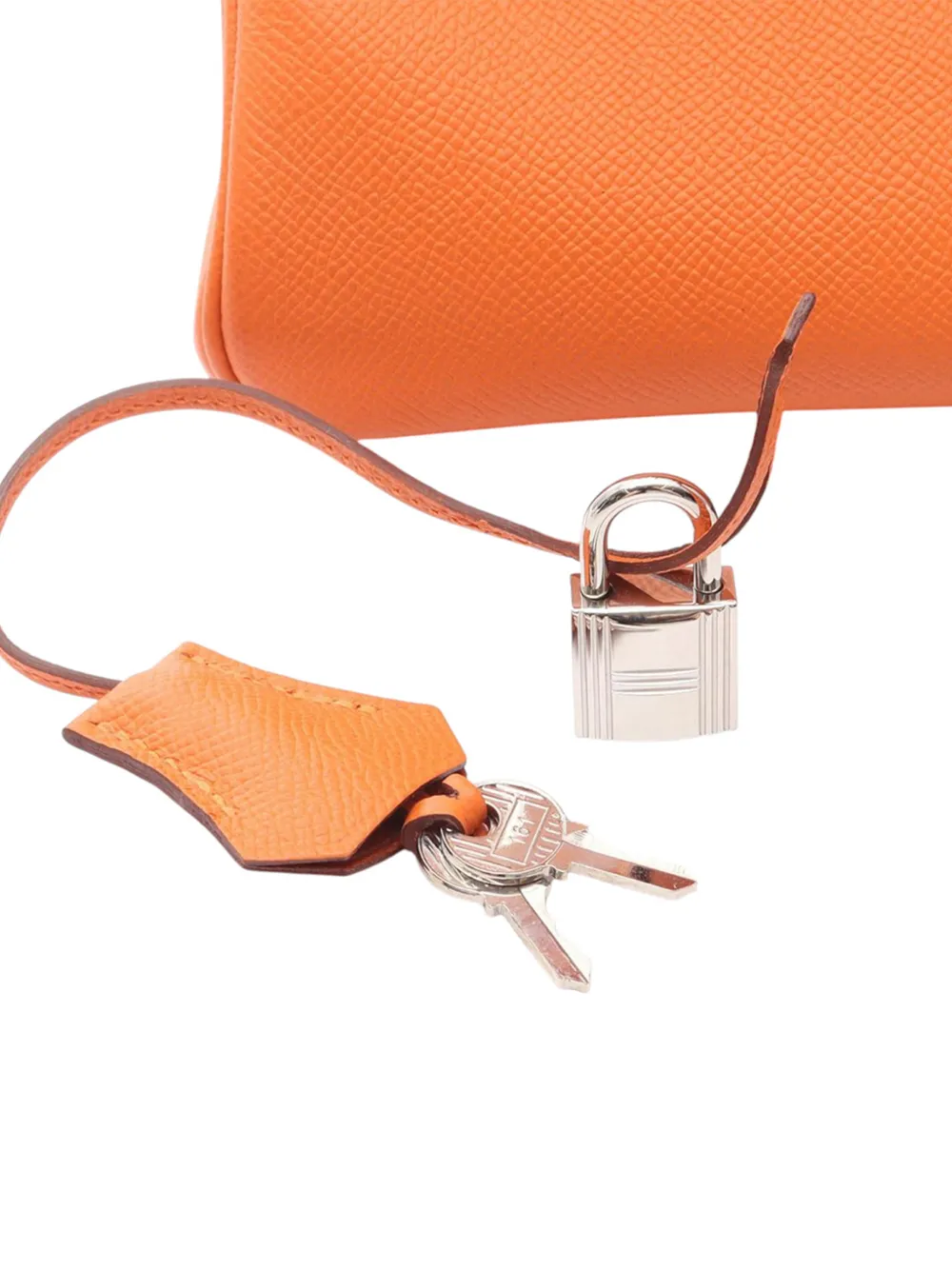 Hermès Pre-Owned Borsa a mano Birkin Retourne 30 in pelle Epsom 2011 - Arancione