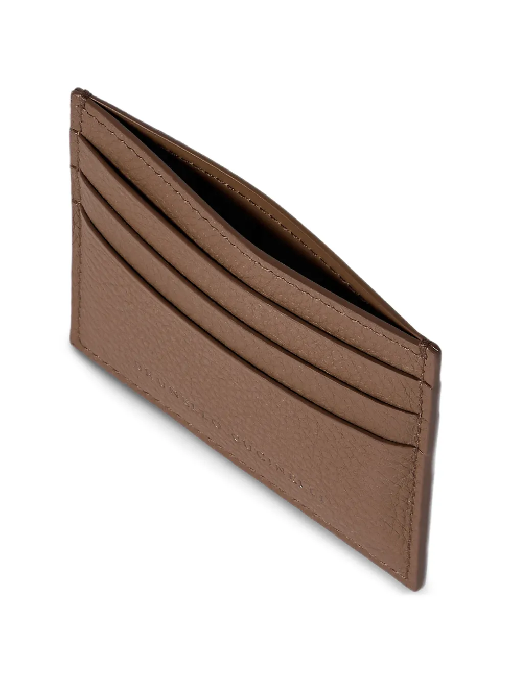 Grained Calfskin Card Case