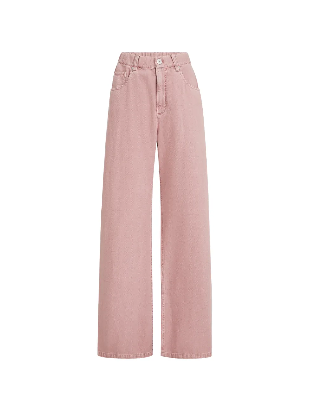 Brunello Cucinelli garment-dyed monili trousers - Rosa