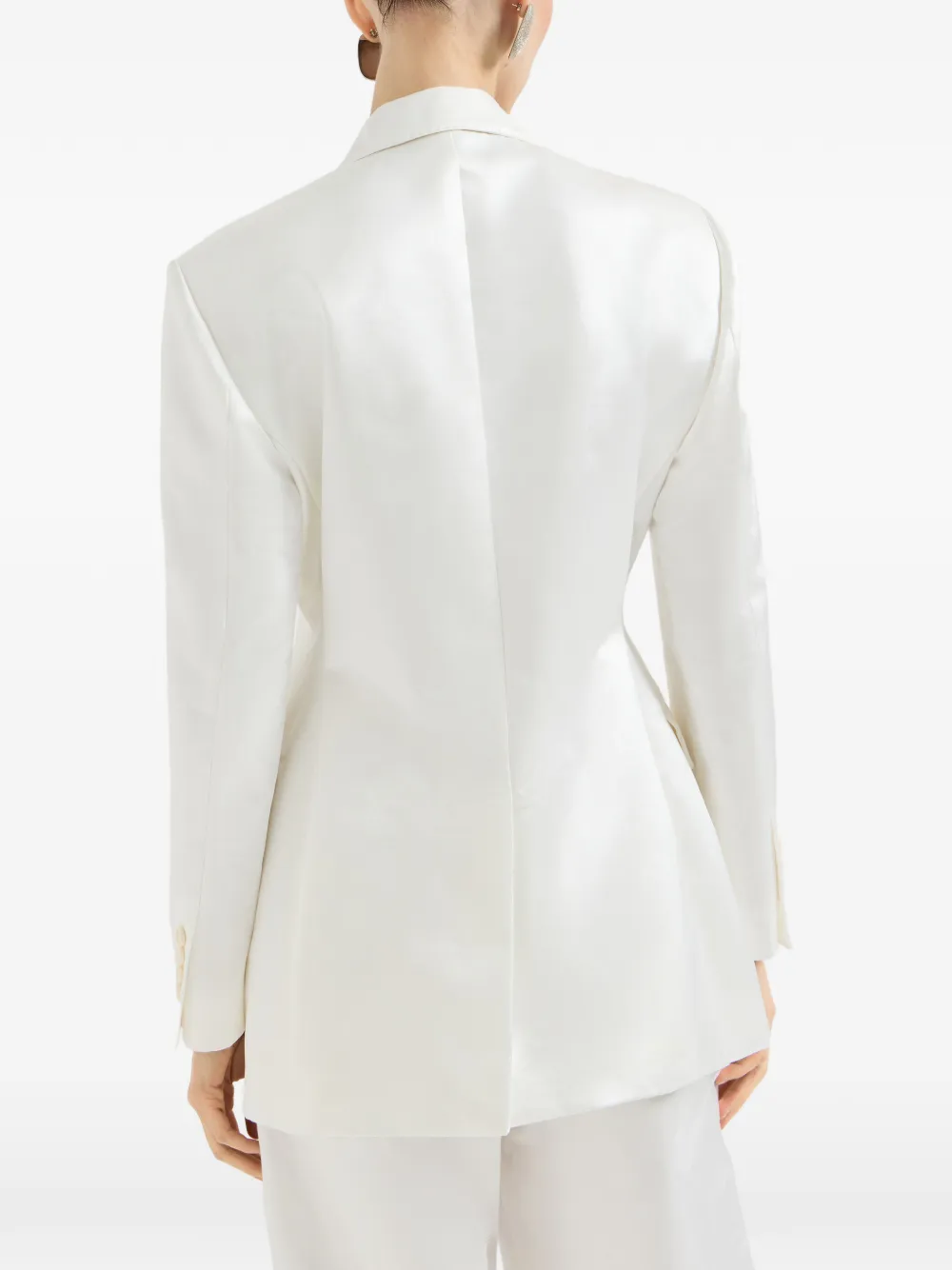 Satin Monili Blazer