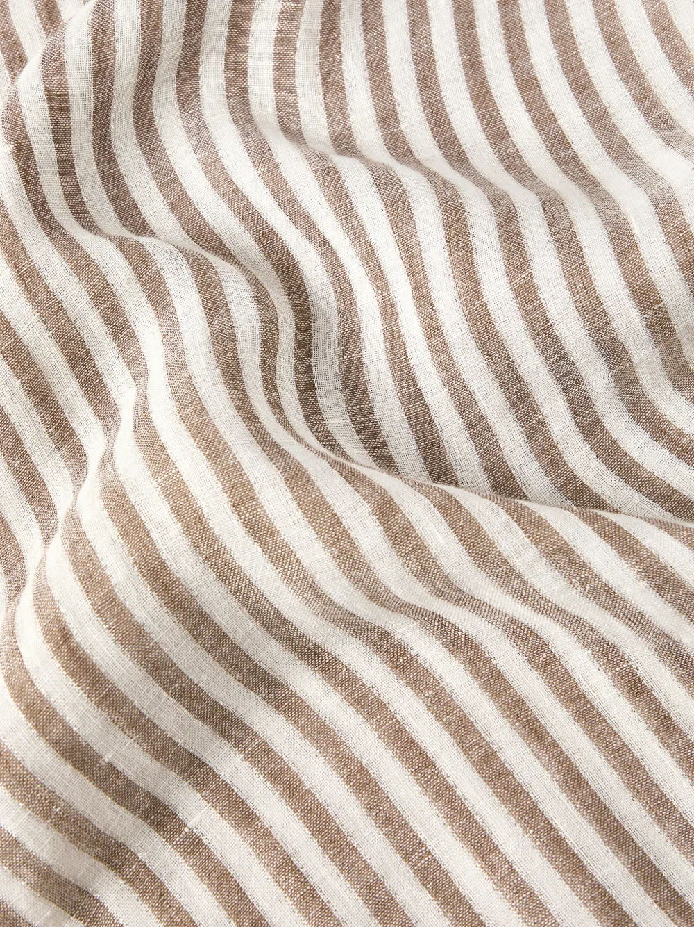  Brunello Cucinelli Striped Fringed Scarf - Neutrals 