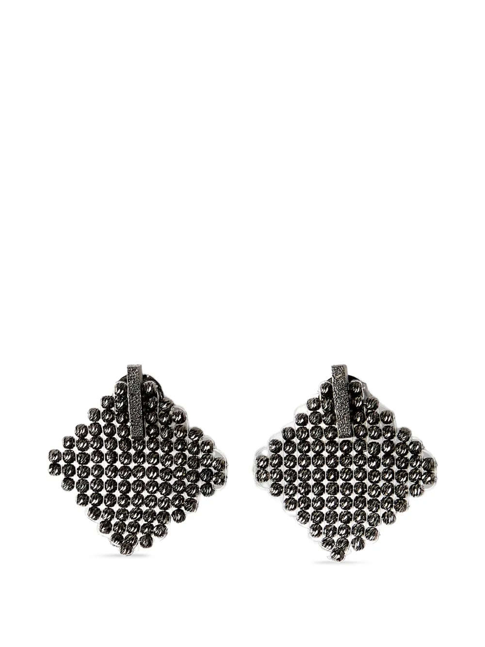 Brunello Cucinelli sterling silver earrings - Grau