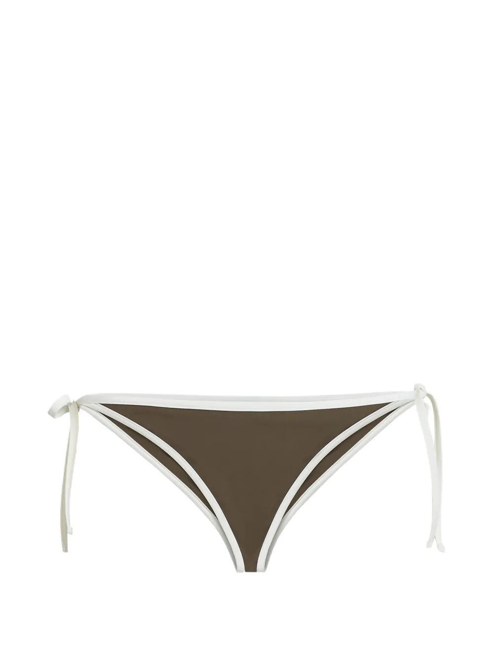 Brunello Cucinelli self-tie bikini bottoms - Verde