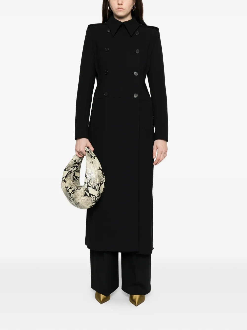 KHAITE button-fastening double-breasted coat | Double Breasted & Peacoats | Image 2