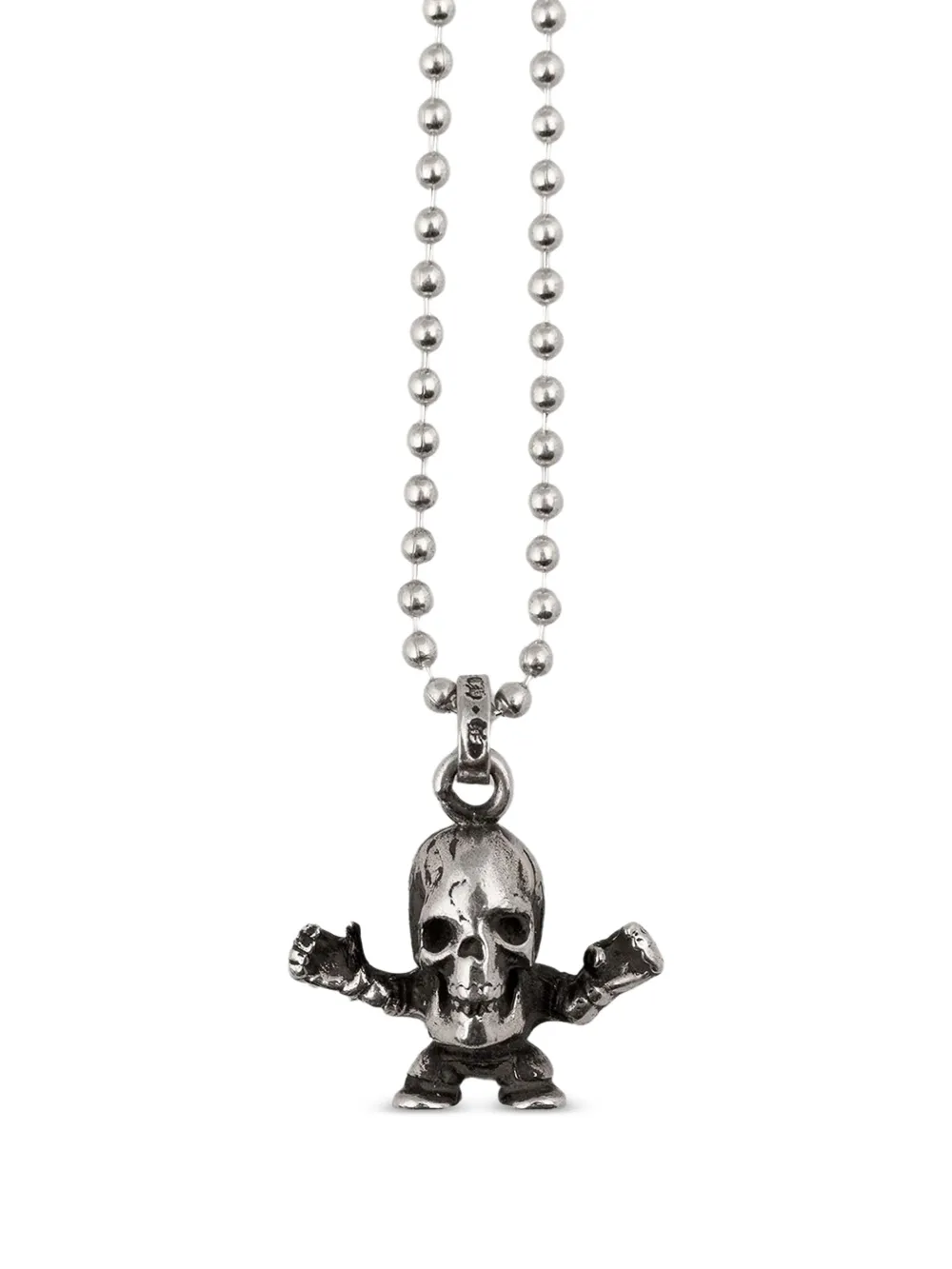 Chrome Hearts Collana con pendente Foti Harris - Argento