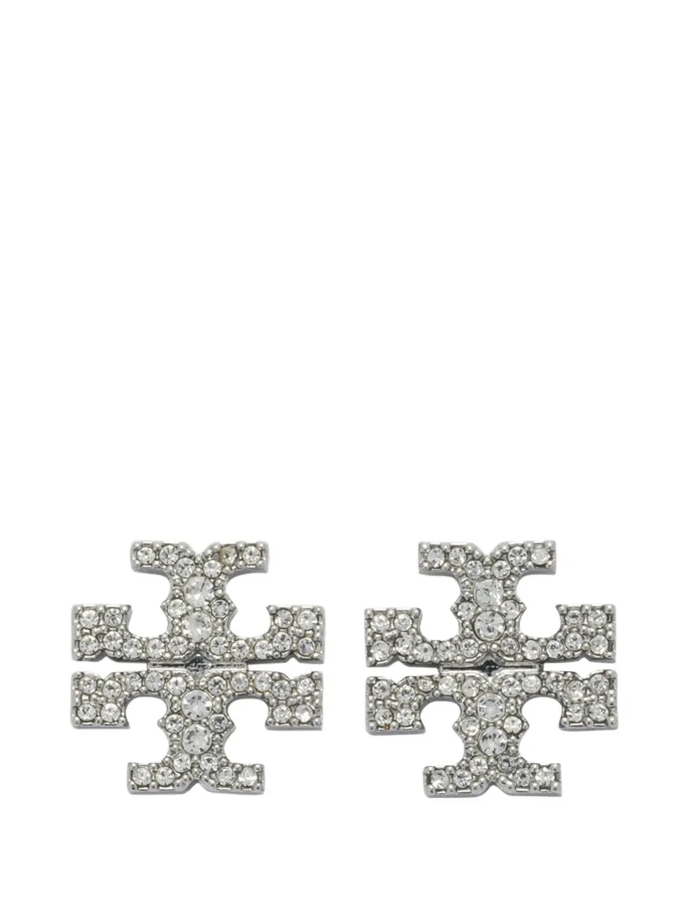 Tory Burch bijoux embellished earrings - Argento
