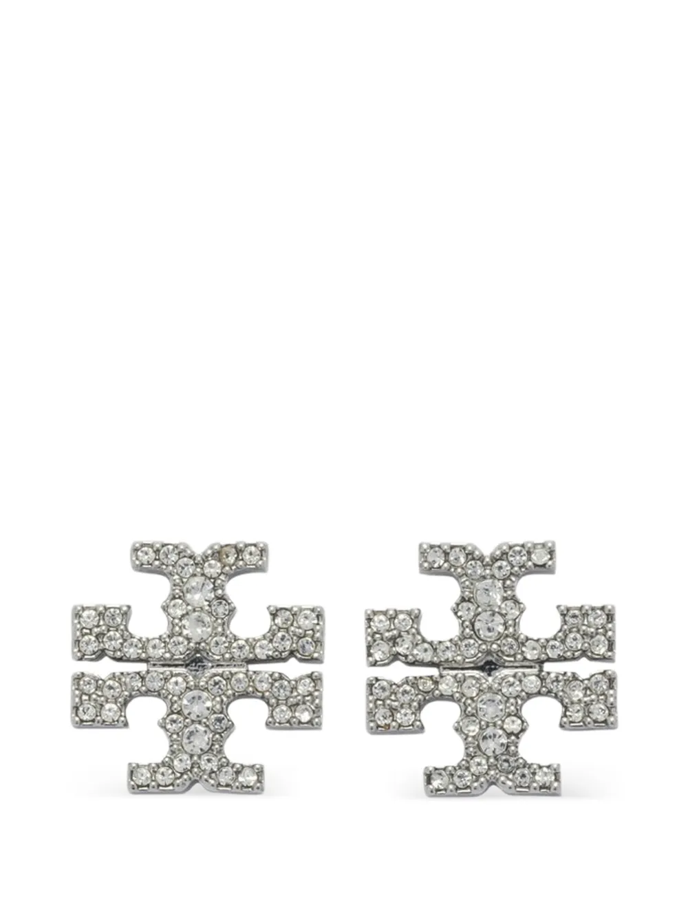 Tory Burch bijoux embellished earrings - Argento