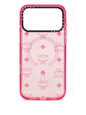MCM x Casetify モノグラム iPhone 17 Pro ケース | ピンク | FARFETCH JP