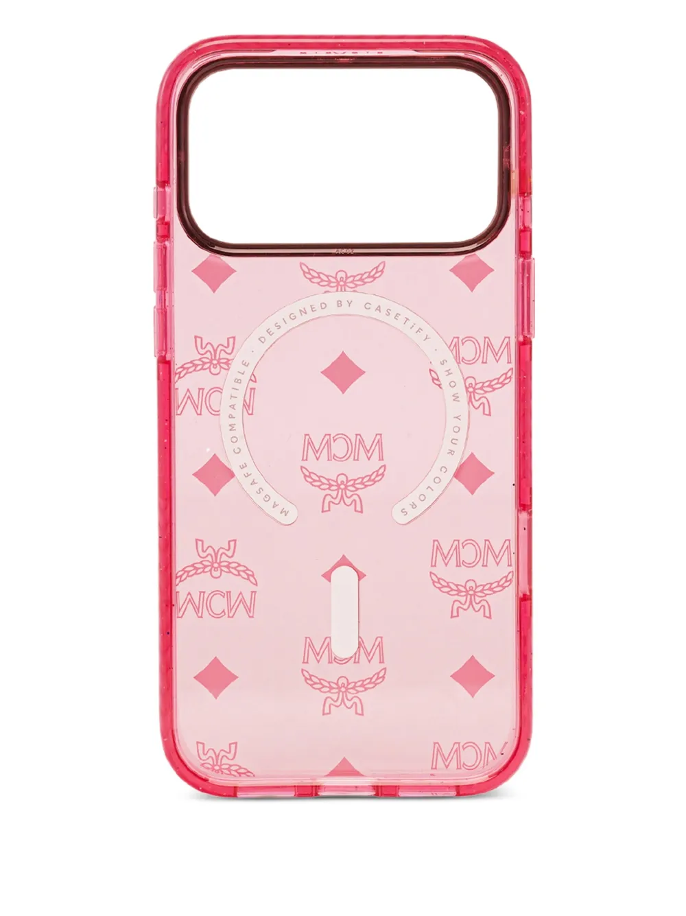 MCM x Casetify monogram-pattern iPhone 17 Pro case | Men | Image 2