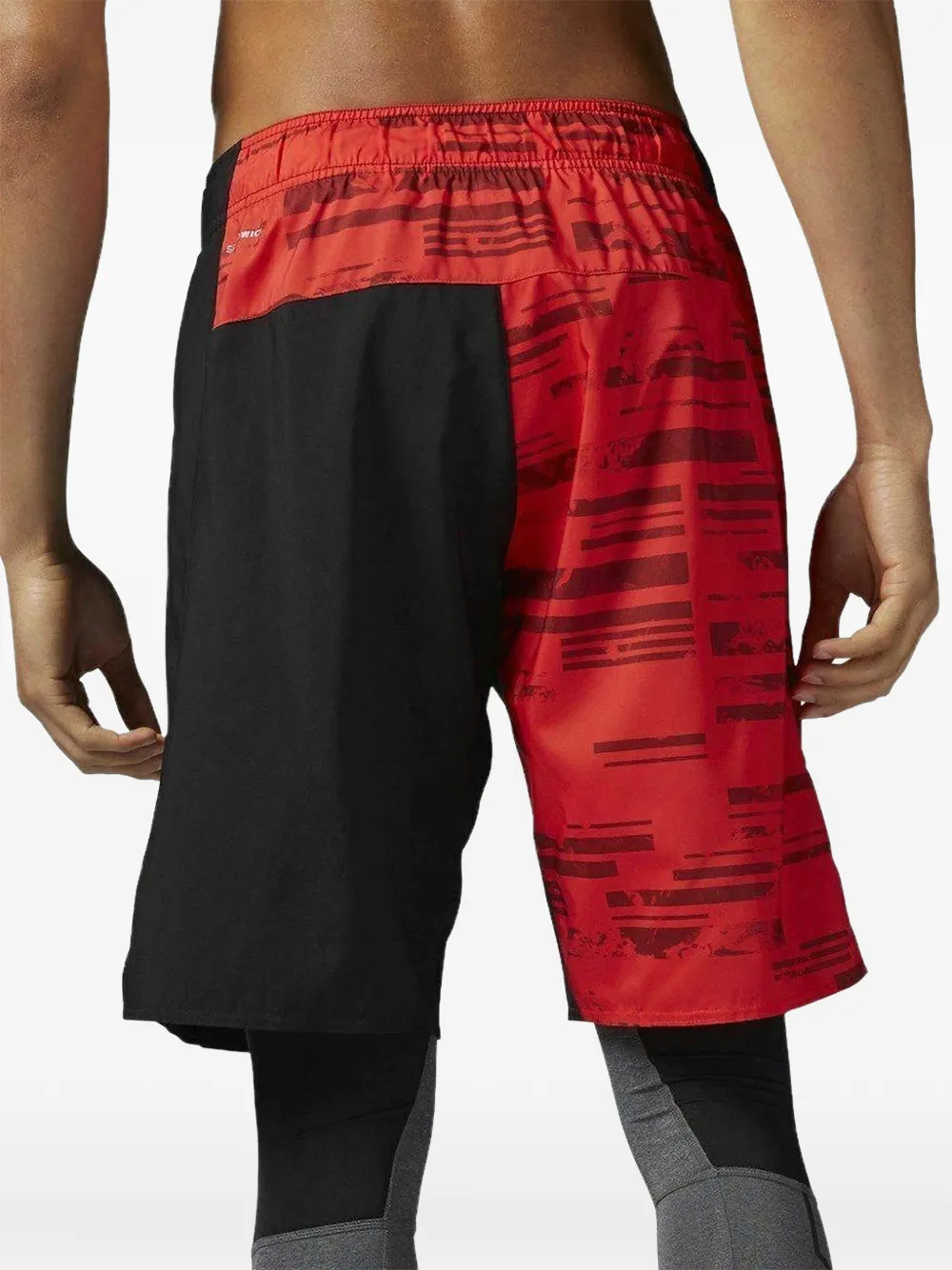 Reebok Workout Ready graphic board shorts Rood