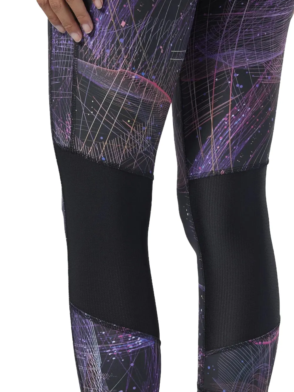 Reebok One Series Running 3 4 legging Zwart
