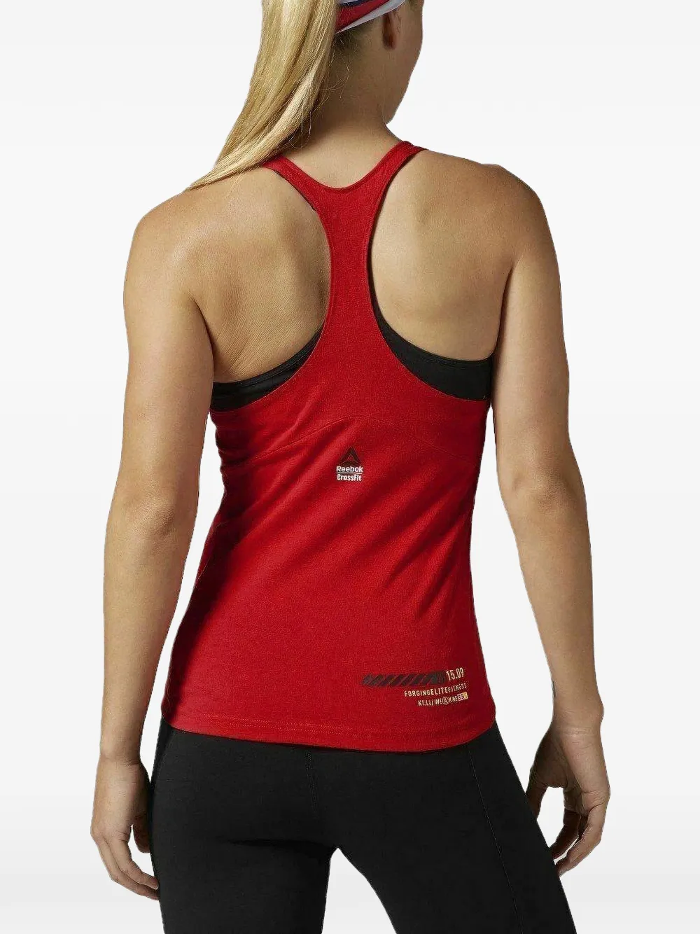  Reebok Rcf Crossfit Sleeveless Tank Top - Red 