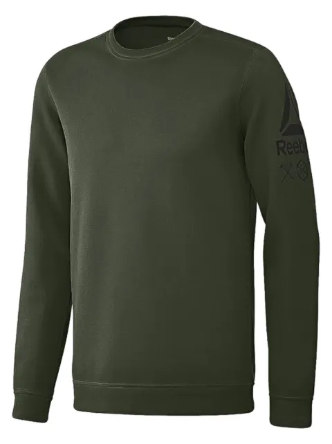 Reebok Quikcotton crew-neck sweatshirt