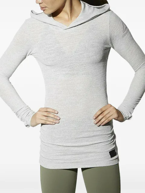 Reebok long sleeve waffle hoodie