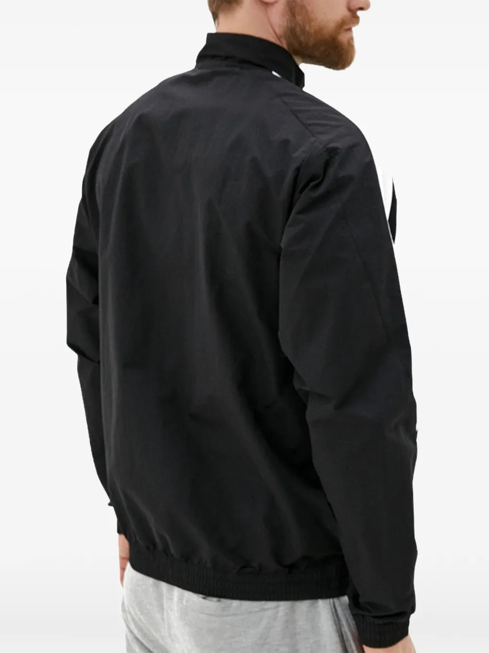 Reebok Trainingsjack met logo Zwart
