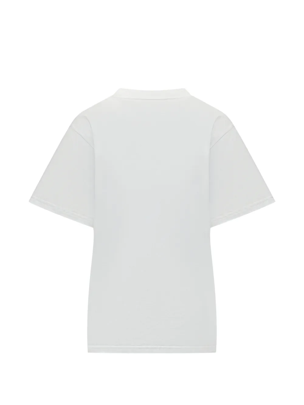 Stella McCartney T-shirt verfraaid met stras Wit