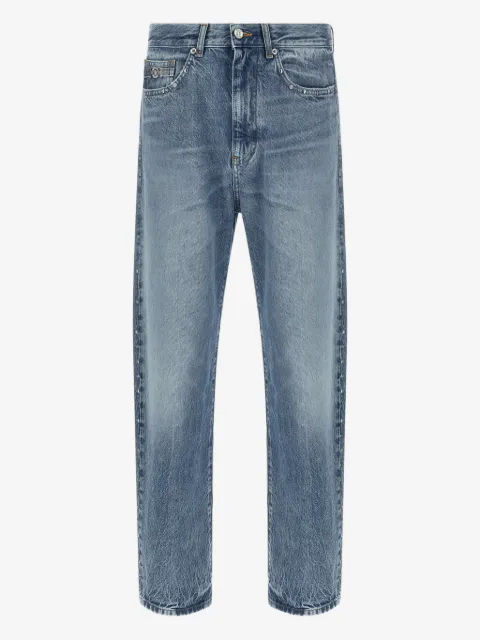 Versace 铆钉牛仔裤