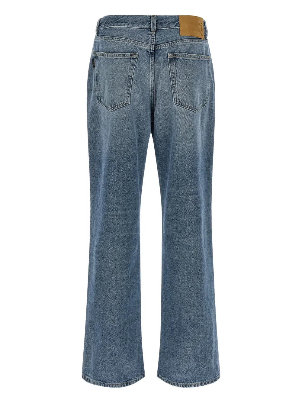 Haikure Korea Nordic blue five-pockets jeans
