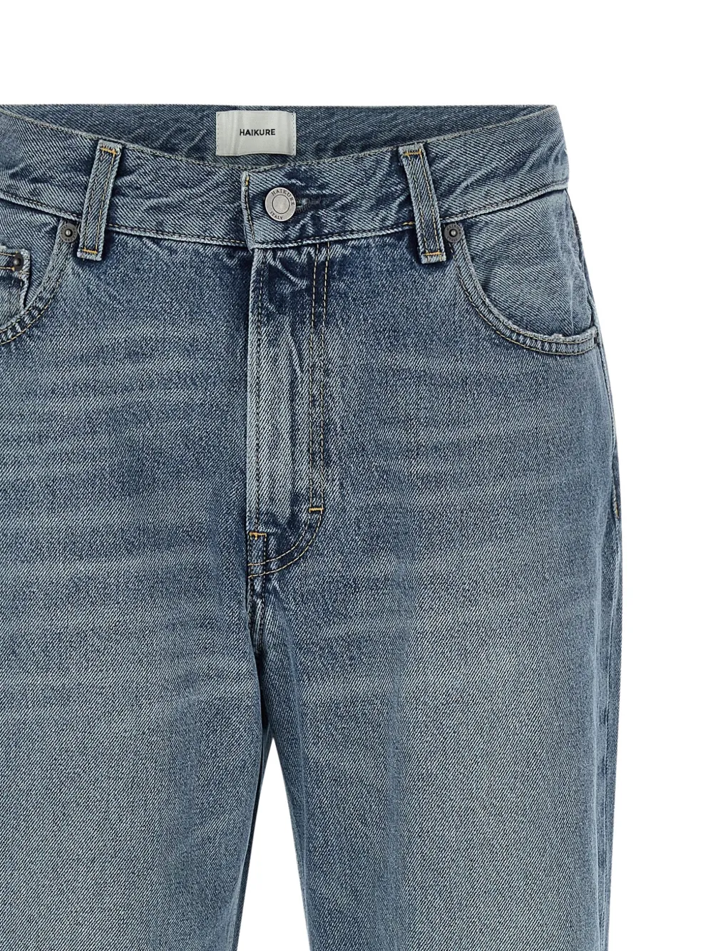 Haikure Korea Nordic jeans met vijf zakken Blauw