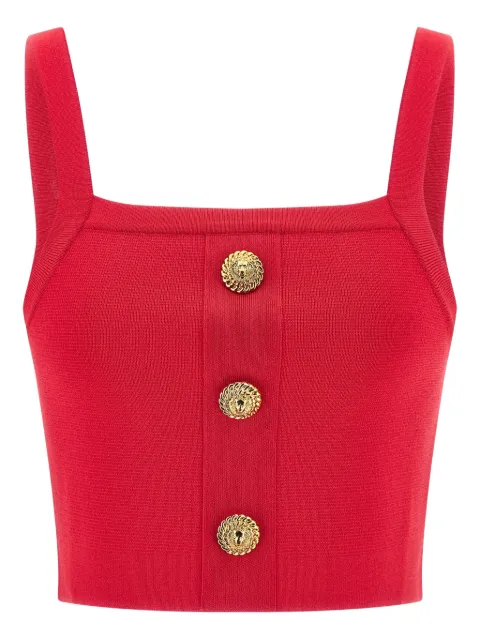 Balmain button-detail top