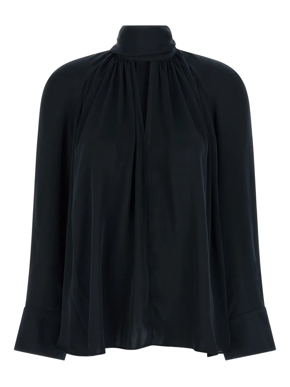 ROTATE BIRGER CHRISTENSEN bow blouse - Blu