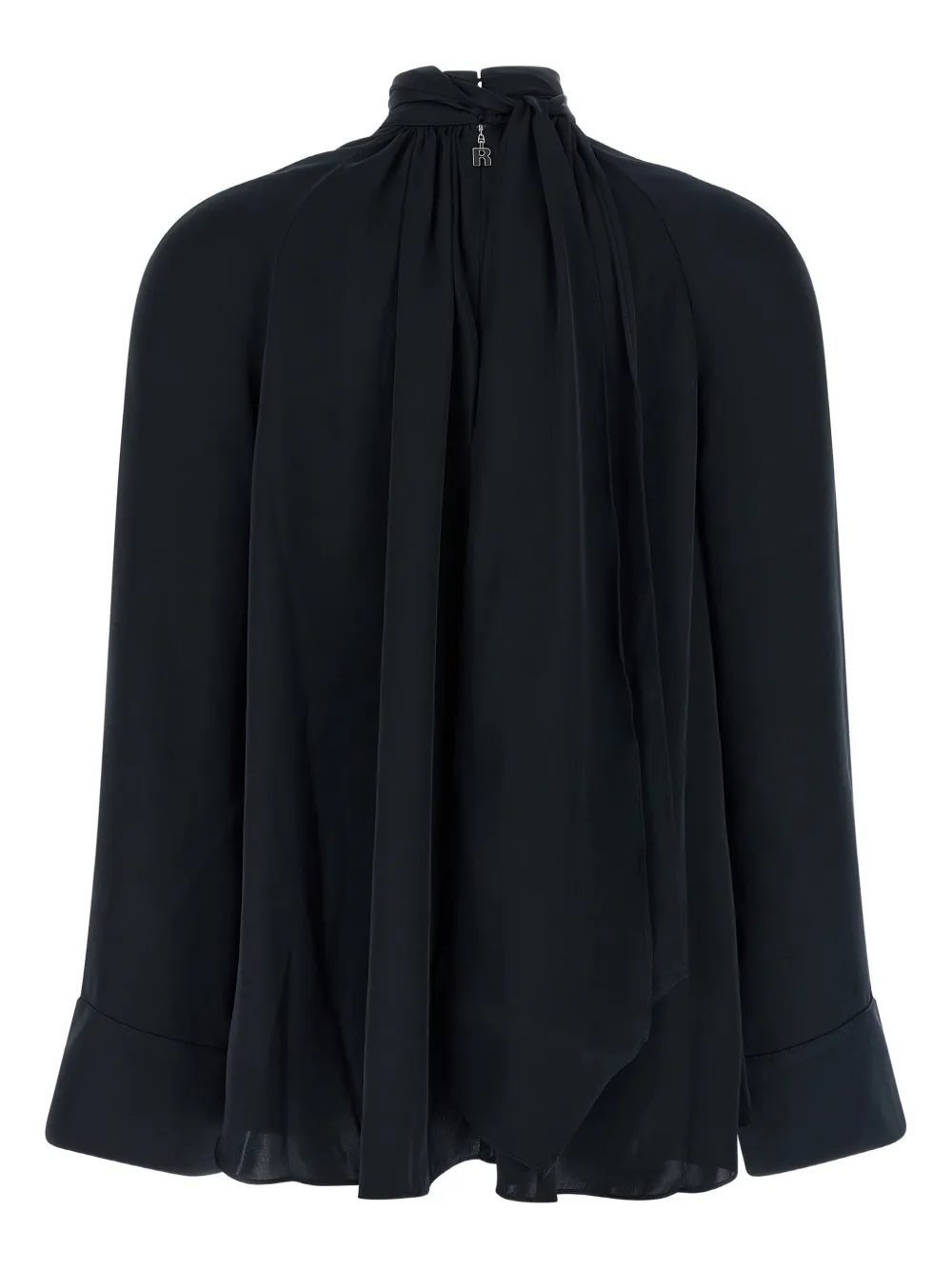 ROTATE BIRGER CHRISTENSEN bow blouse - Blauw