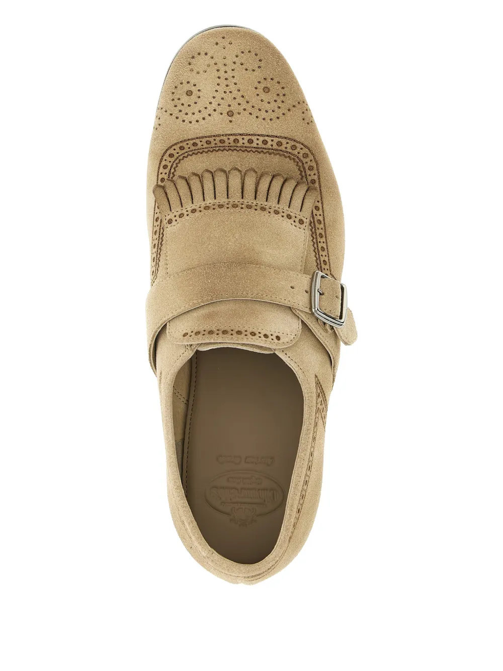Church's Shangai front-fringes buckle loafers Beige