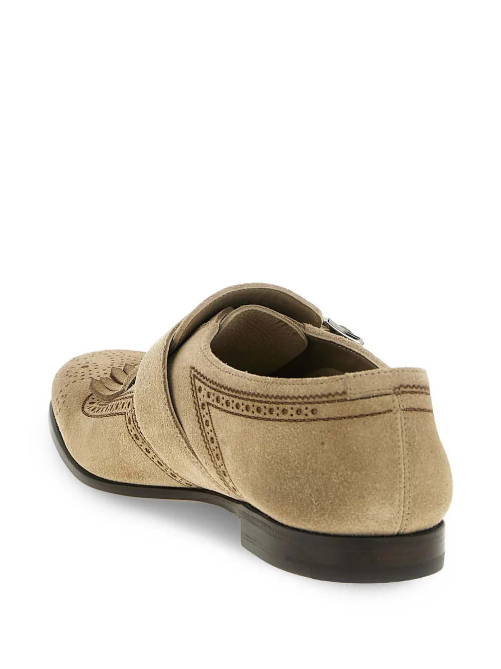 Church's Shangai loafers met gesp en franje Beige