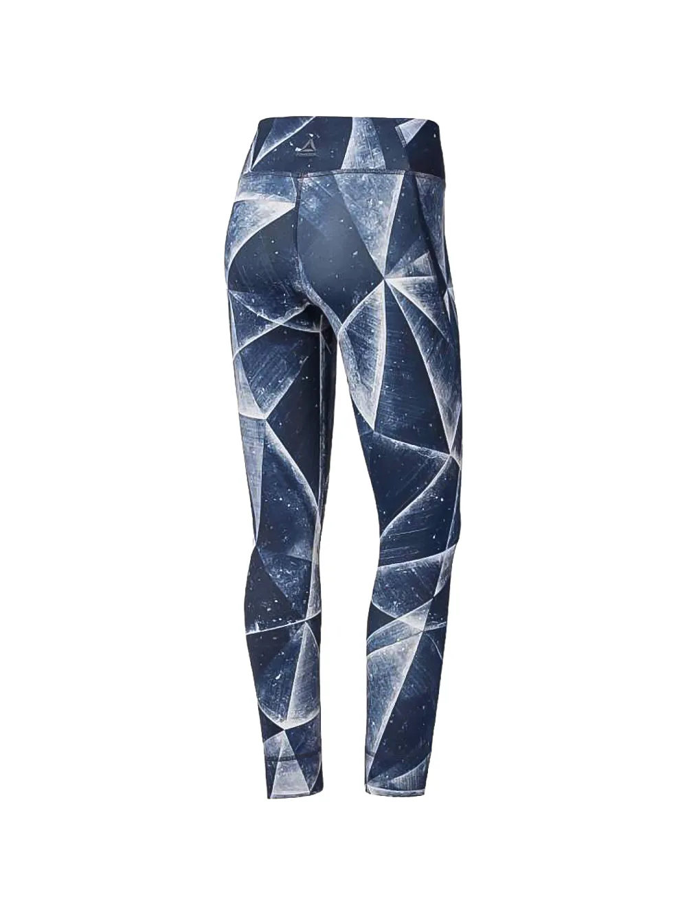  Reebok Geometric Print Leggings - Blue 