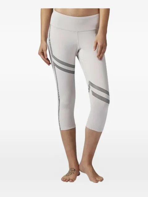 Reebok linear three-quarter leggings