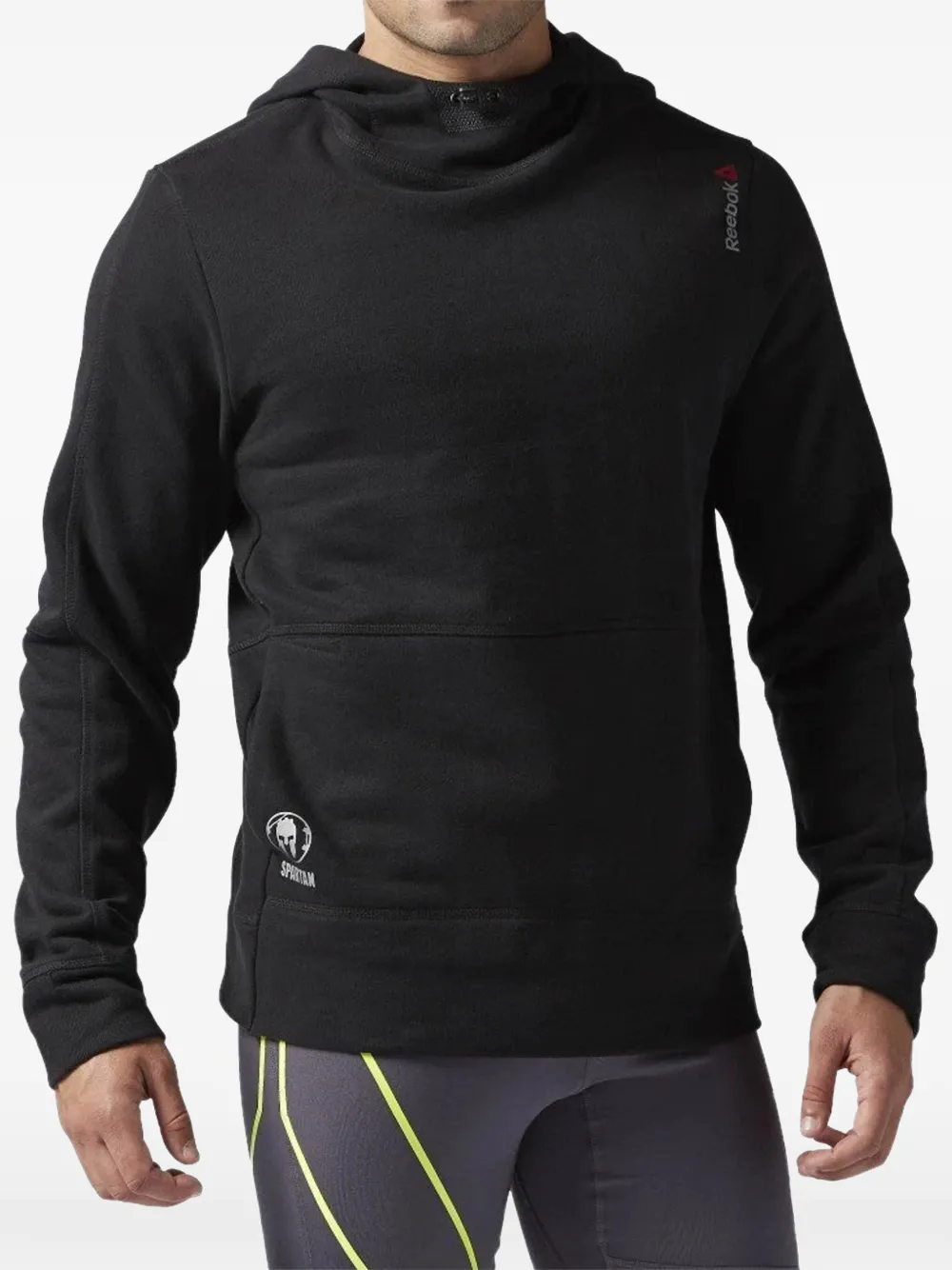 Reebok Spartan Hoodie - Schwarz