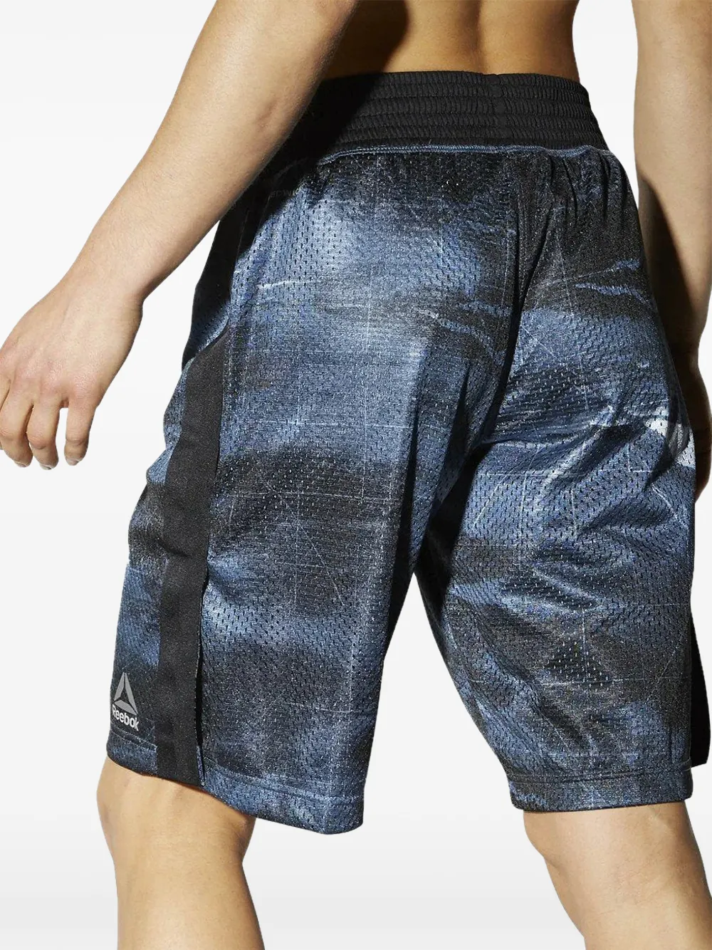 Reebok Shorts met elastische tailleband Blauw