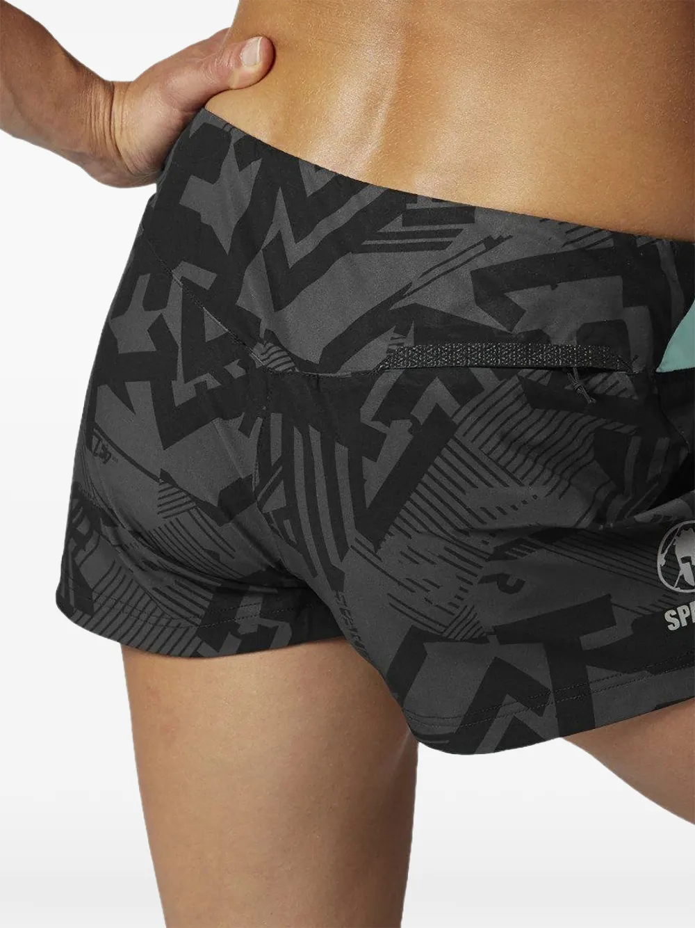 Reebok Spartan Mud shorts Zwart