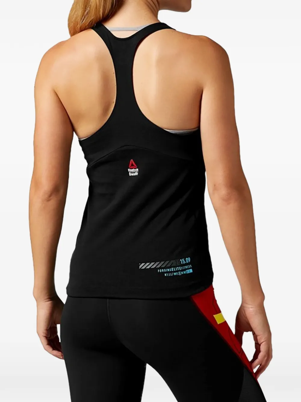  Reebok Logo-print Tank Top - Black 