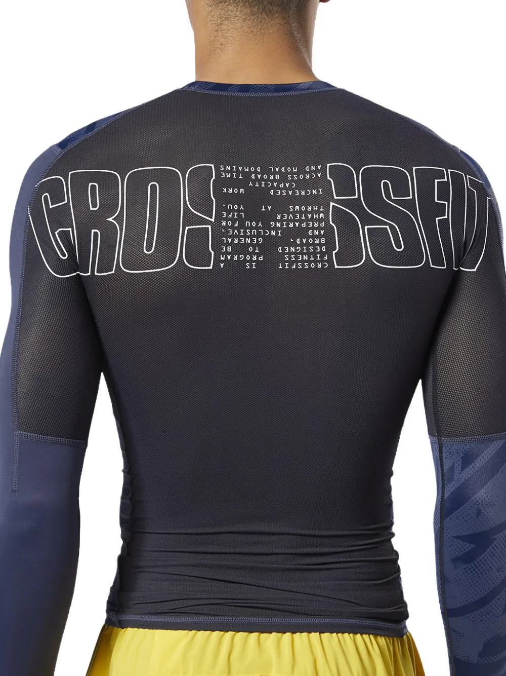  Reebok Long-sleeve Compression Top - Blue 