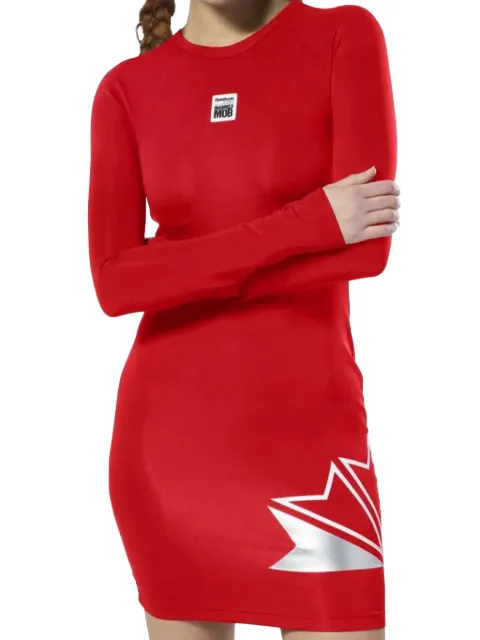 Reebok long-sleeve mini dress