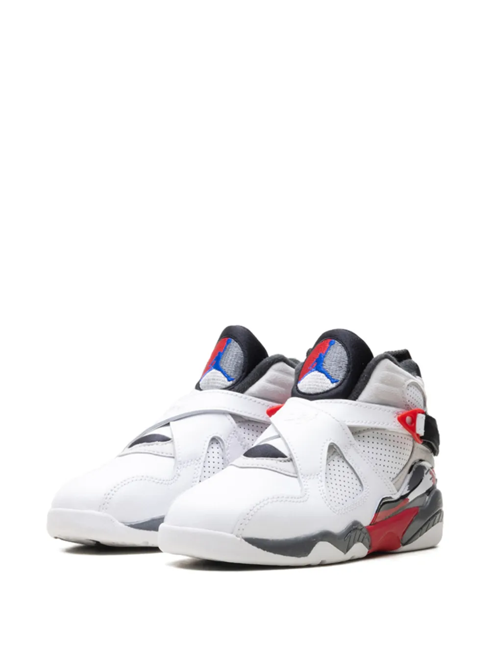 Jordan Kids 8 Retro PS touch-strap sneakers Wit