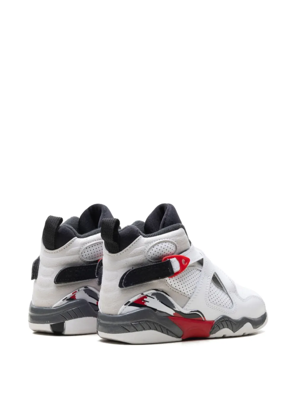 Jordan Kids 8 Retro PS touch-strap sneakers Wit
