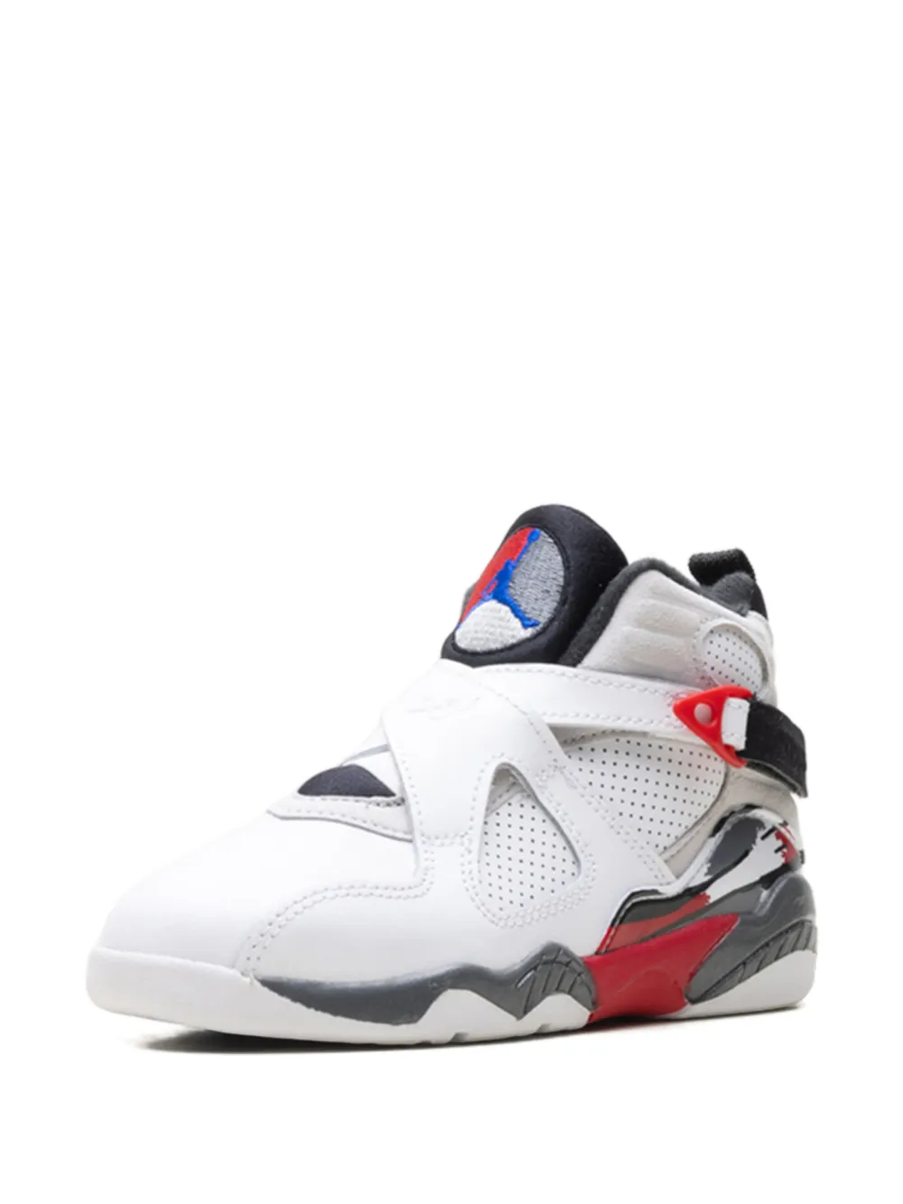 Jordan Kids 8 Retro PS touch-strap sneakers Wit