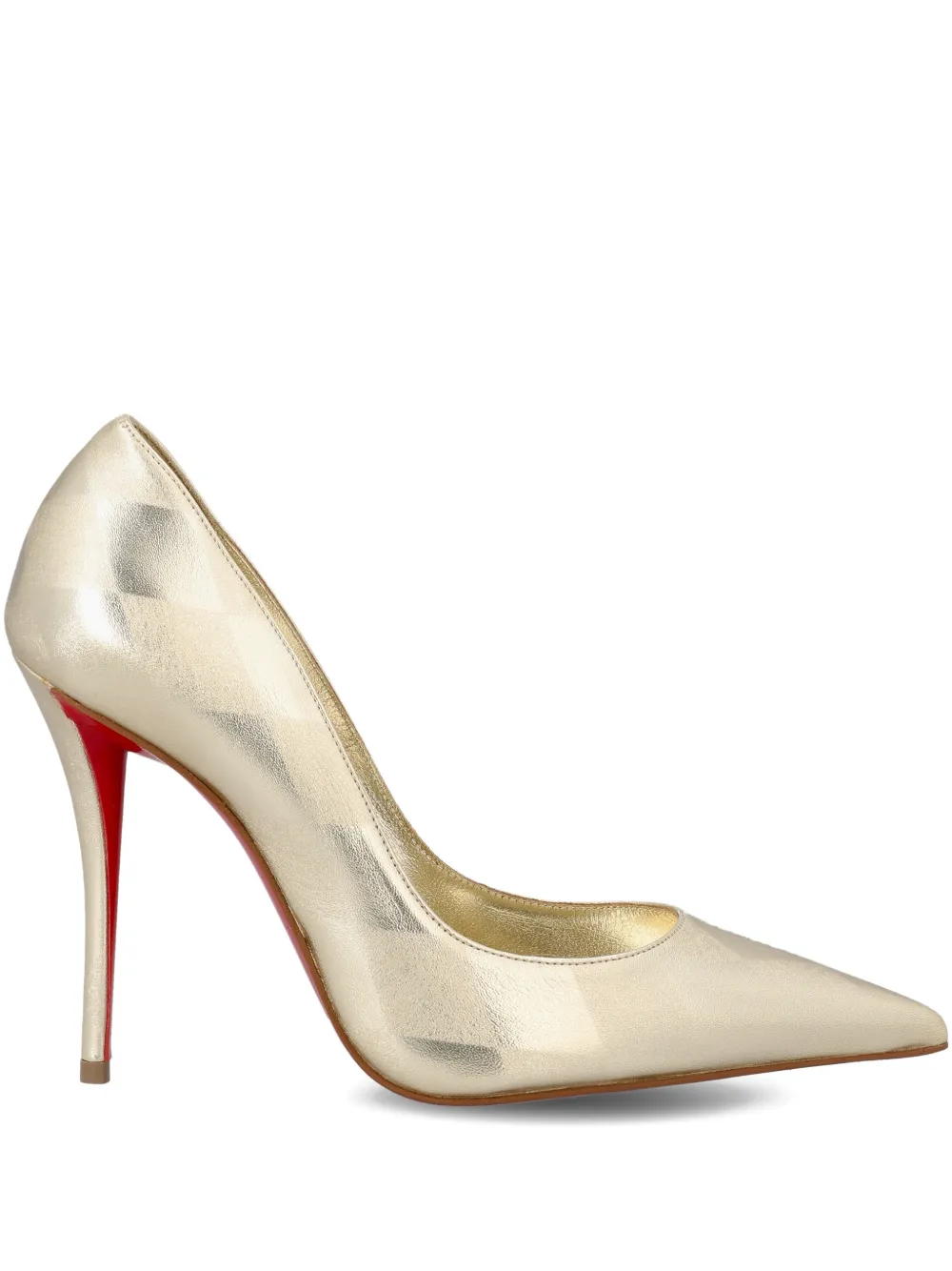 Christian Louboutin Miss Z pointed pumps | Gold | Image 1