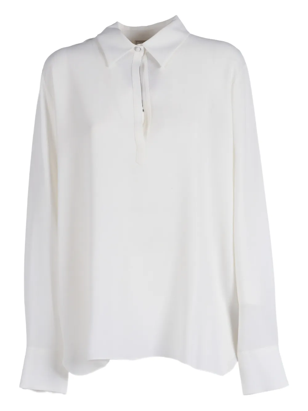 Antonelli long-sleeve blouse - Bianco
