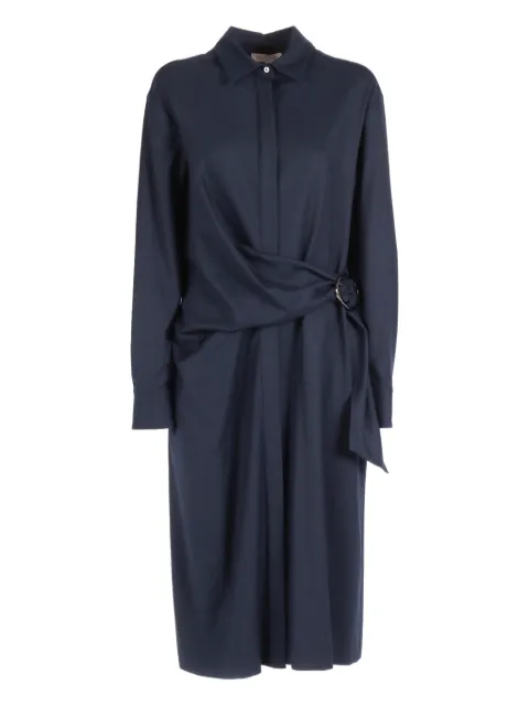 Antonelli buckle-detail shirt dress